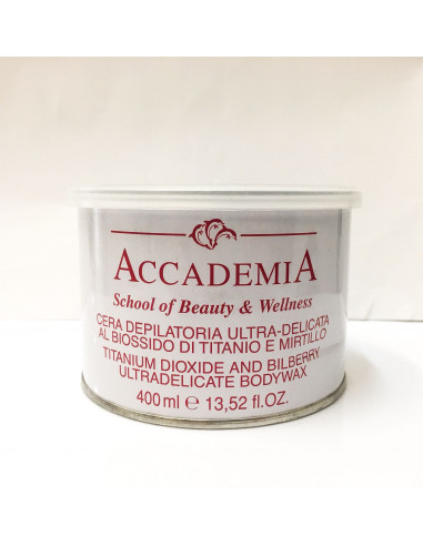 CERA DEPILATORIA ULTRA-DELICATA ACCADEMIA 400 ml