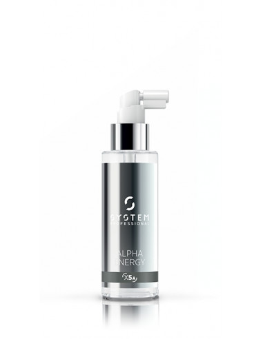 ALPHA ENERGY ENERGIZZANTE PER CUTE E CAPELLI 100 ML SYSTEM PROFESSIONAL 
