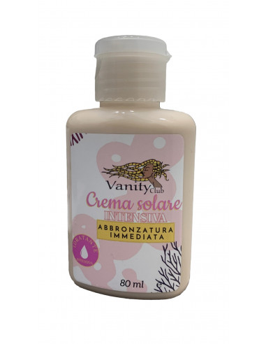 Vanity club crema solare intensiva 80 ml