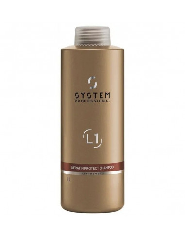 LUXEOIL KERATIN PROTECT L1 SHAMPOO LITRO System Professional 1000 ml