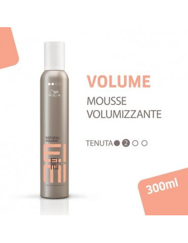 Eimi natural volume 300 ml mousse volumizzante effetto naturale
