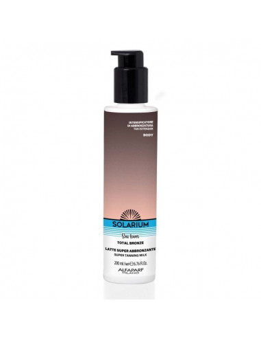 SOLARIUM TOTAL BRONZE Solarium Latte Super Abbronzante Corpo 200ml